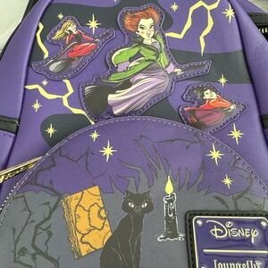 Loungefly Purple Backpack-hocus pocus